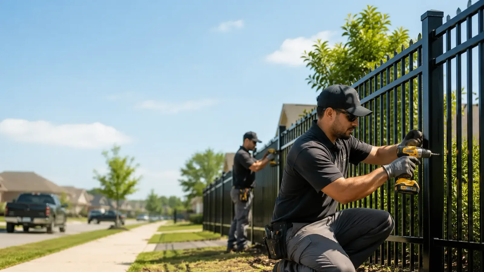 Metal Fence Installation in Spencerville, IN